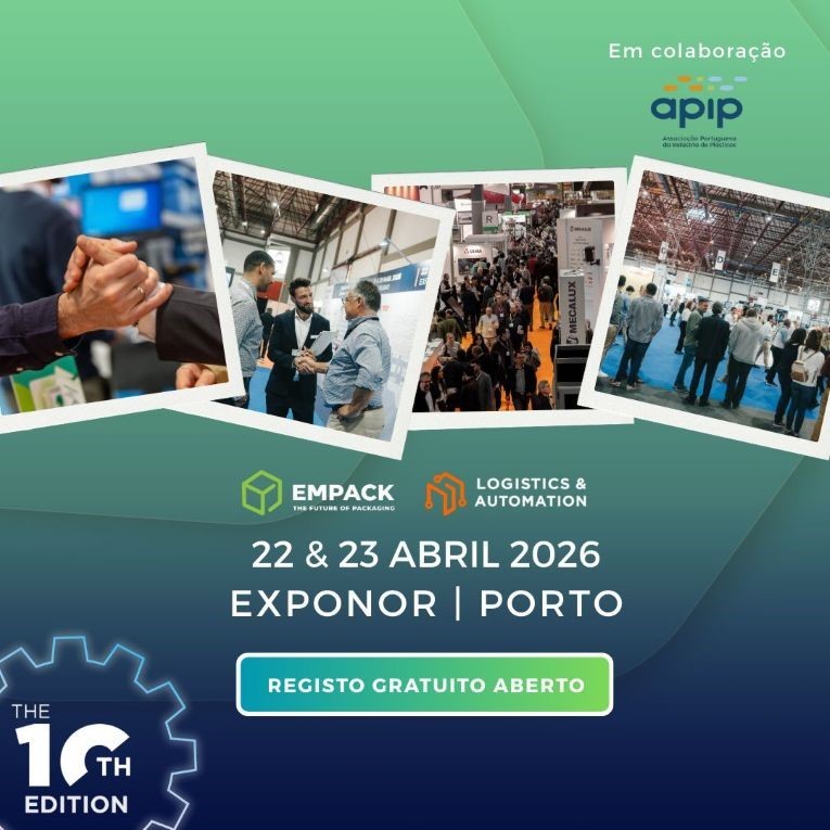 APIP presente na Empack e Logistics & Automation Porto 2026
