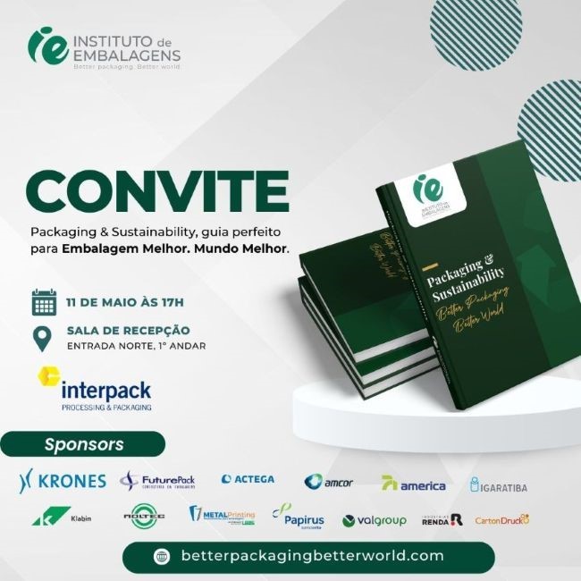 A APIP apoia o lançamento internacional do livro “Packaging & Sustainability” do Instituto de Embalagens
